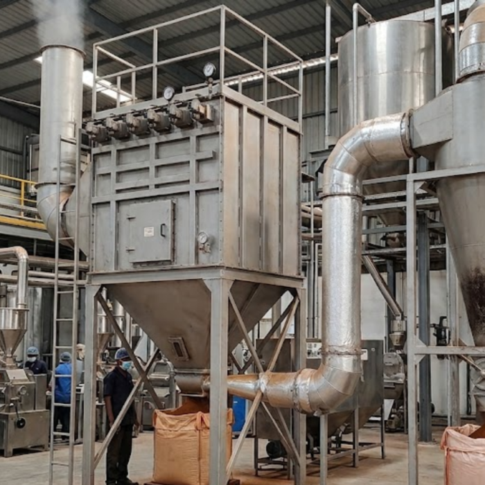 dust-free processing