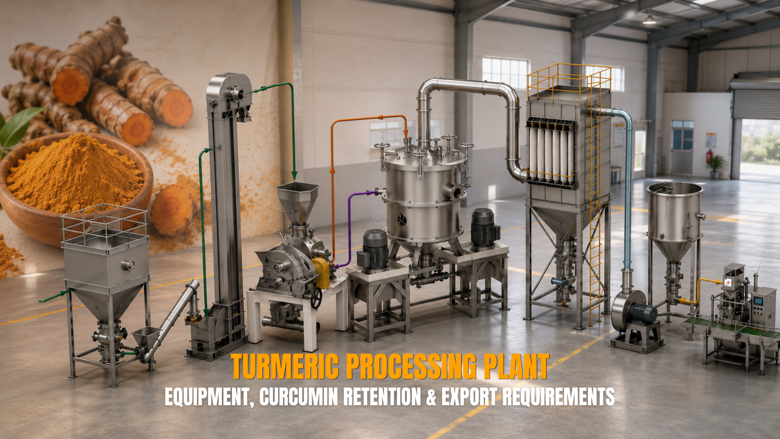 Turmeric Processing Plant